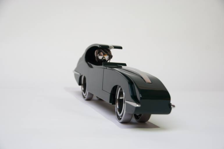 Original Abstract Car Sculpture by Bart Somers