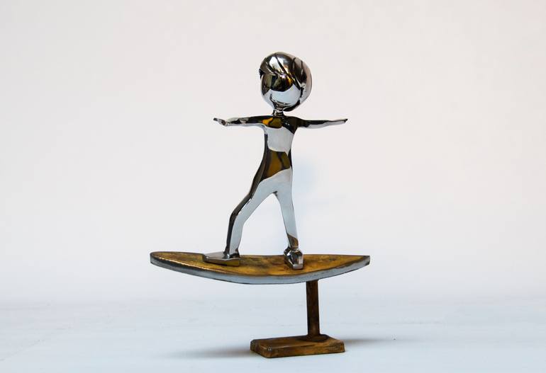 Original Abstract Children Sculpture by Bart Somers