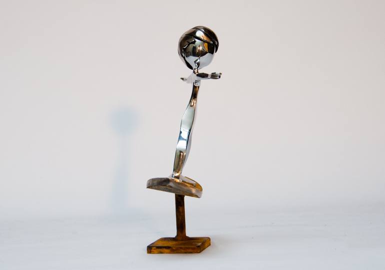 Original Abstract Children Sculpture by Bart Somers