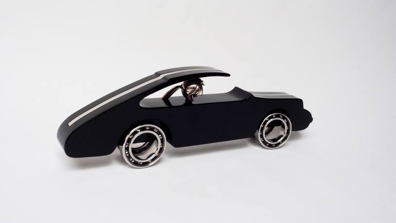Original Abstract Car Sculpture by Bart Somers