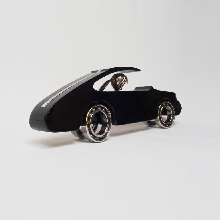 Original Abstract Car Sculpture by Bart Somers