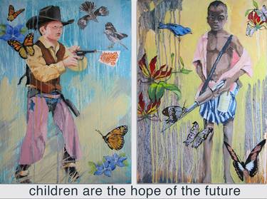 Original Children Paintings by Heather Tamplin