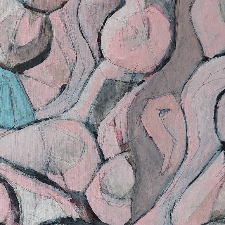 Original Abstract Expressionism Abstract Painting by Stefano Meriggi