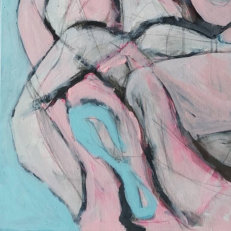 Original Abstract Expressionism Abstract Painting by Stefano Meriggi