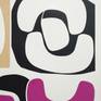 Shapes V is a collages made with some different shapes cut from paper.