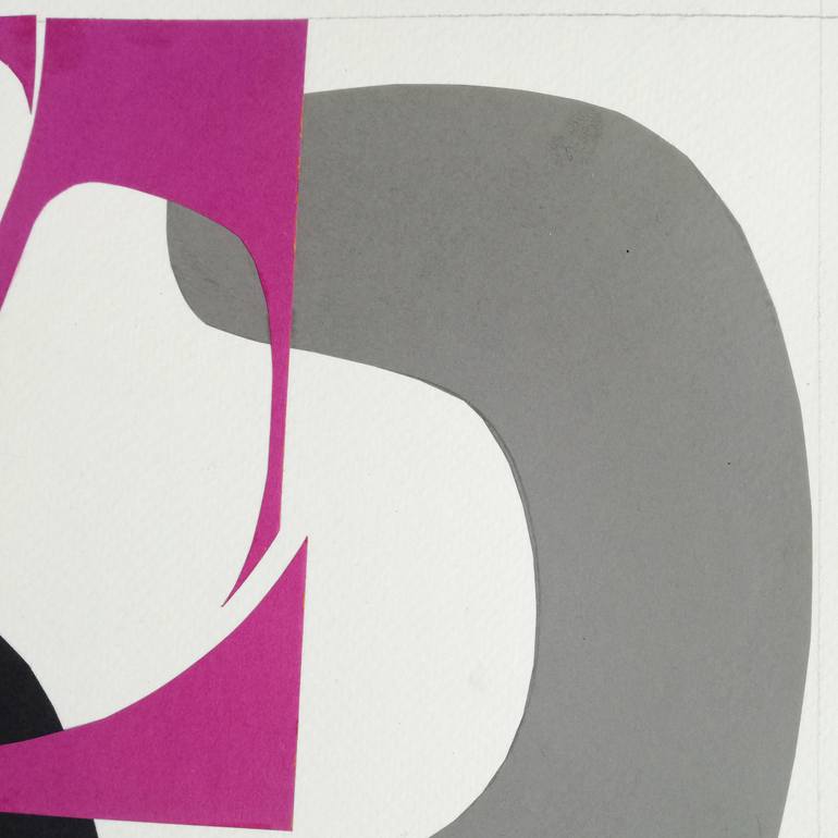 Original Collage Abstract Collage by Stefano Meriggi
