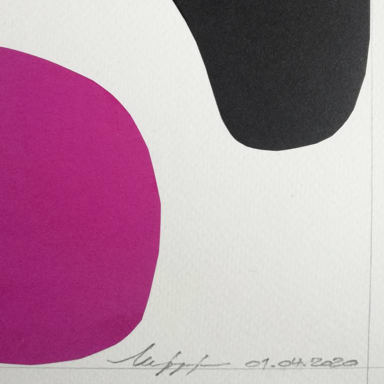 Original Collage Abstract Collage by Stefano Meriggi