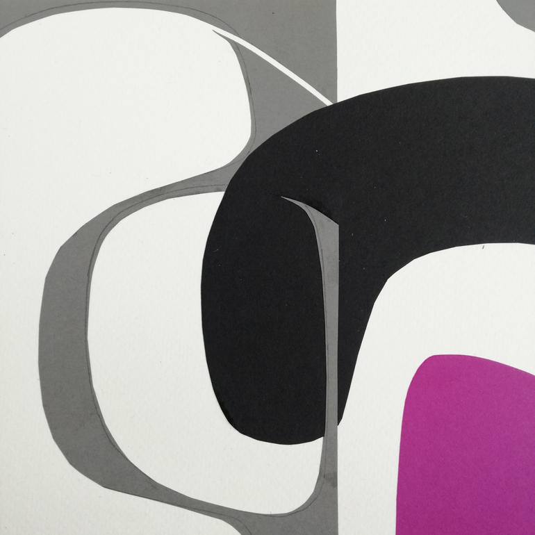 Original Collage Abstract Collage by Stefano Meriggi