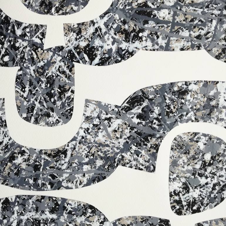 Original Abstract Expressionism Abstract Painting by Stefano Meriggi