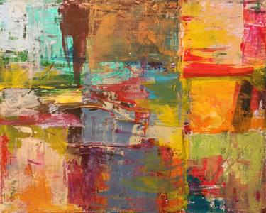 Original Abstract Painting by Misty Rosas