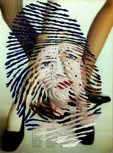 Print of Surrealism Portrait Collage by Cristian Menumortu