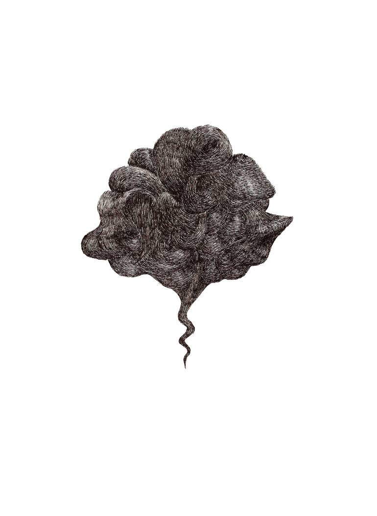 Dark Cloud Drawing by Kevin Angus Guthrie Saatchi Art