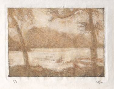Print of Landscape Drawings by Wim van Loon
