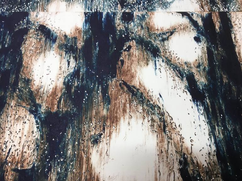 Original Expressionism Nature Printmaking by Wim Van Loon