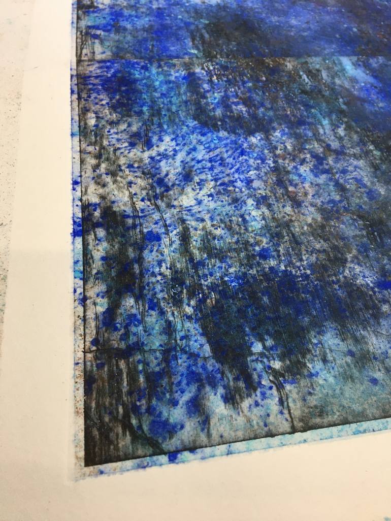 Original Expressionism Nature Drawing by Wim Van Loon