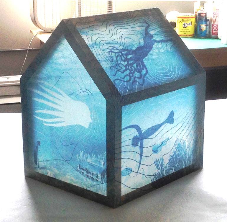 Original Conceptual Water Sculpture by J W Stewart