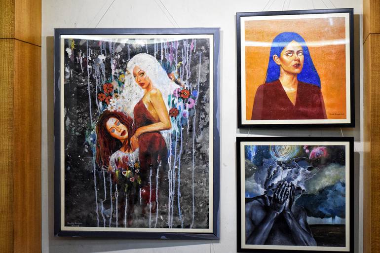 Original Surrealism Fantasy Painting by Pracheta Banerjee