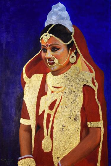 Original Figurative People Paintings by Pracheta Banerjee