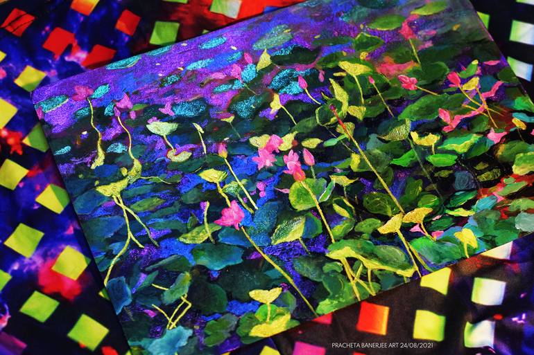 Original Illustration Nature Painting by Pracheta Banerjee