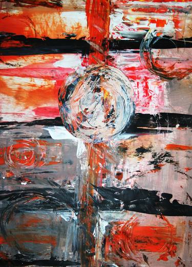 Original Abstract Paintings by Ivana Pelouchová