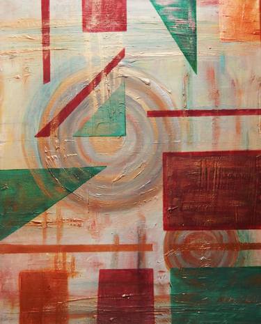 Original Modern Abstract Paintings by Ivana Pelouchová