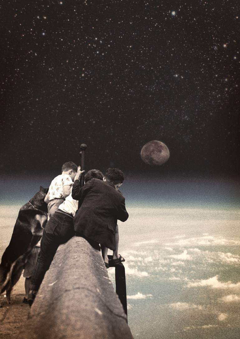 Curiosity Collage by Fran Rodríguez | Saatchi Art