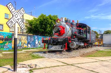 Print of Realism Train Photography by Octavio Maya Castro