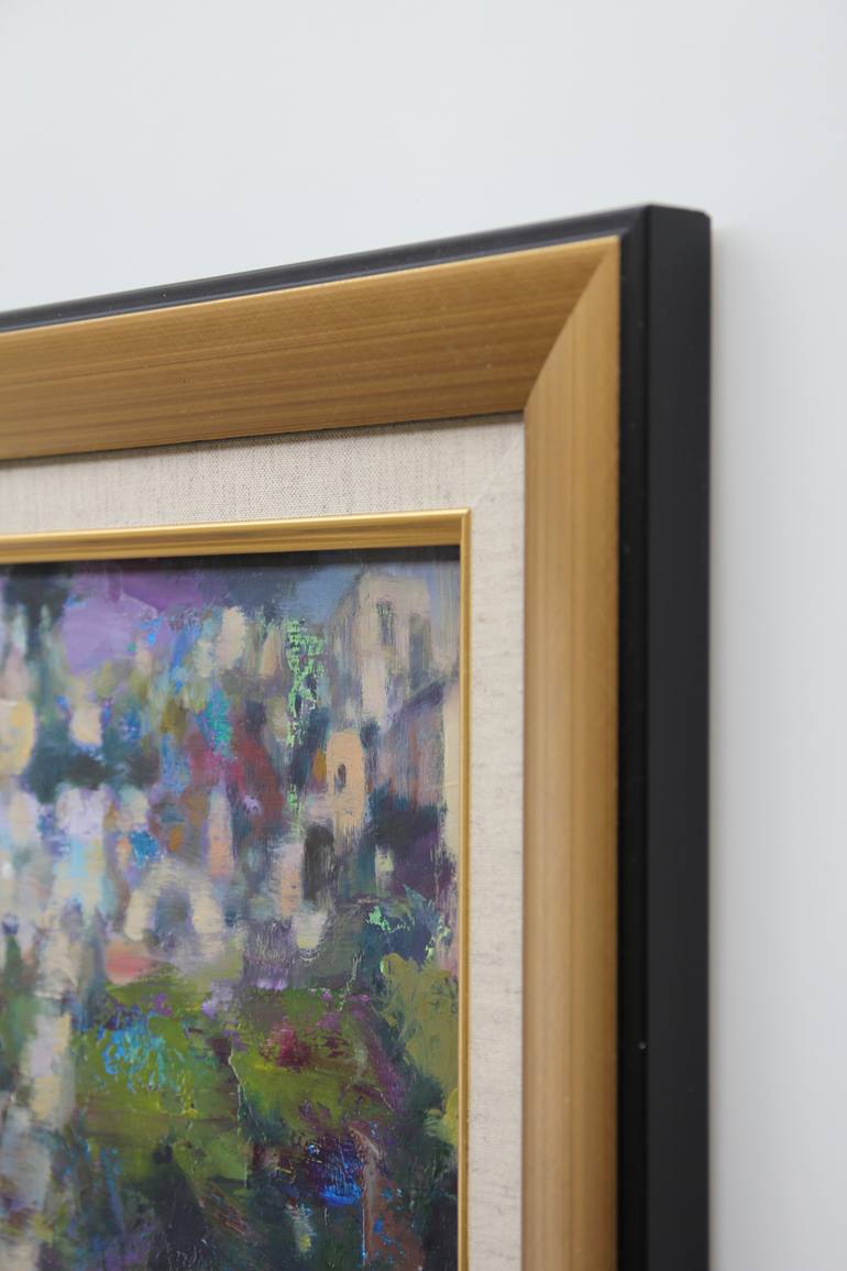 Original Abstract Expressionism Landscape Painting by Chun Ping Claire Huang