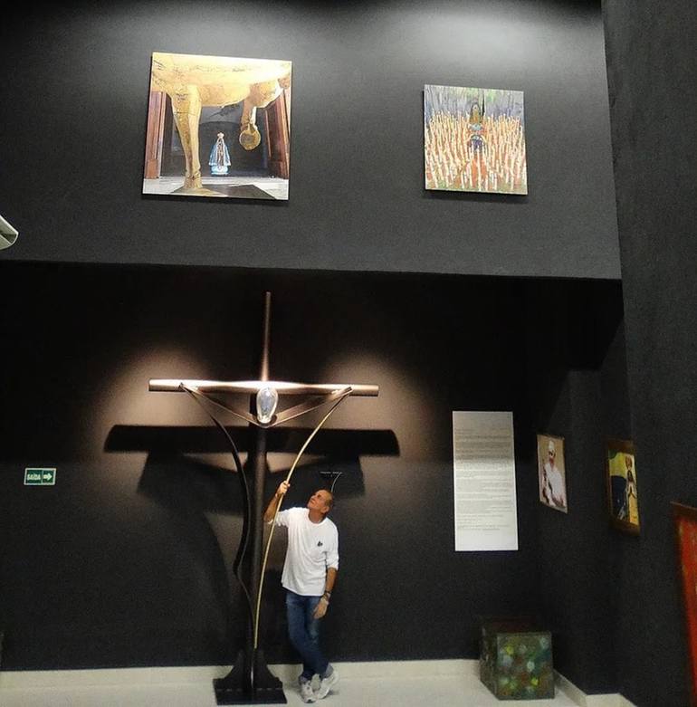 Original religious art Religion Sculpture by Luiz Bernardes