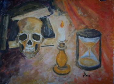 Print of Expressionism Still Life Paintings by Anuta Florescu