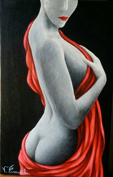 Original Women Paintings by Valter Carnevale