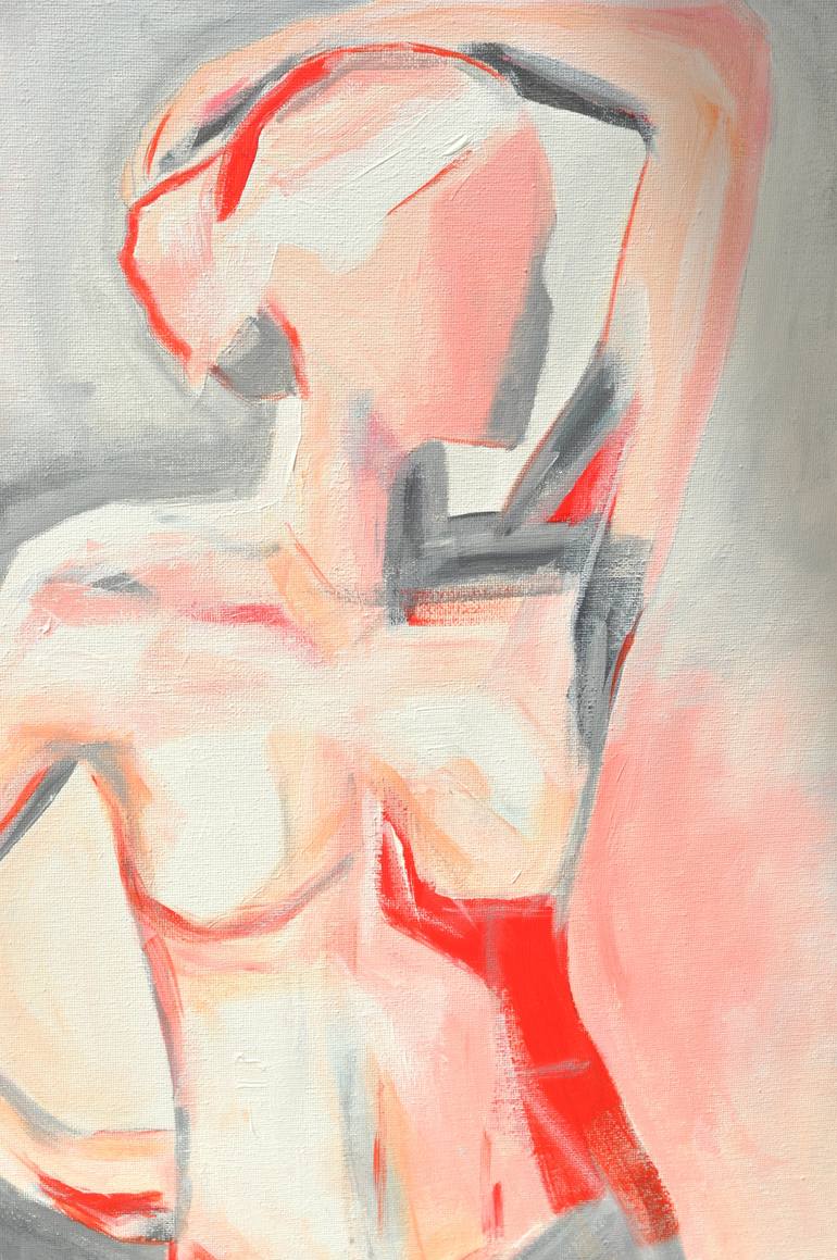 Original Abstract Body Painting by Emily Powell