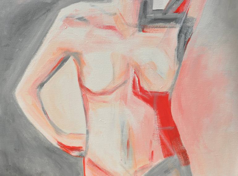 Original Abstract Body Painting by Emily Powell