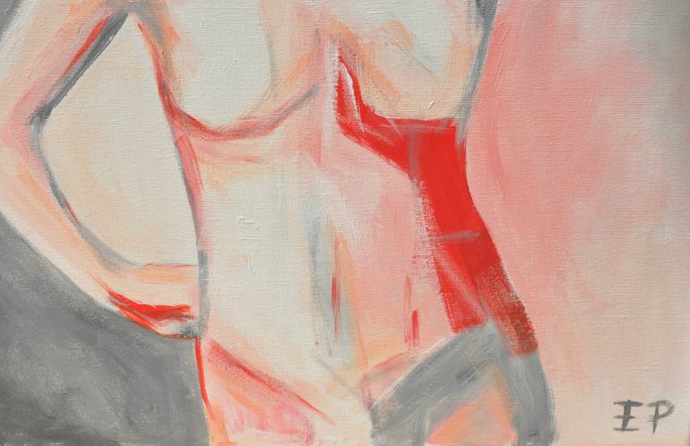 Original Abstract Body Painting by Emily Powell