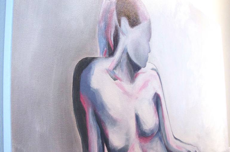 Original Figurative Nude Painting by Emily Powell