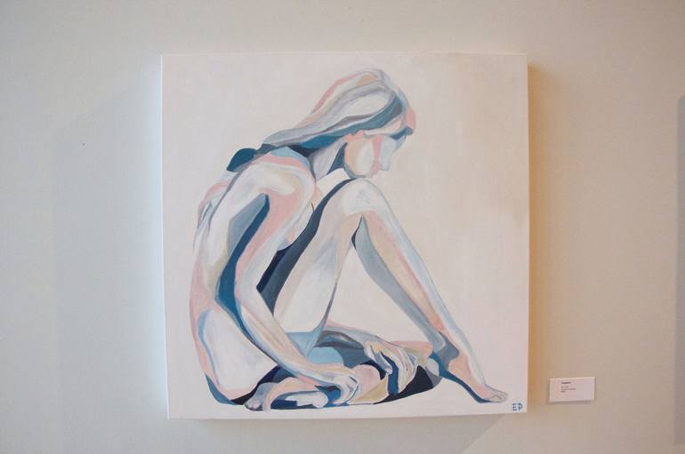 Original Abstract Nude Painting by Emily Powell