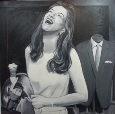 Original Black & White Women Paintings by Peter Illig