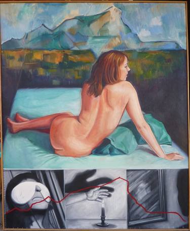 Original Figurative Women Paintings by Peter Illig
