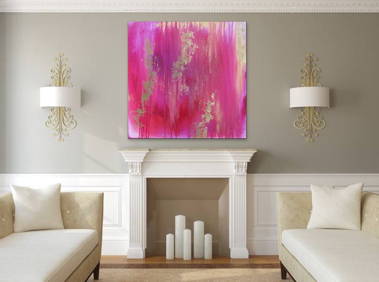 Original Abstract Painting by Michele Villaume-Driscoll