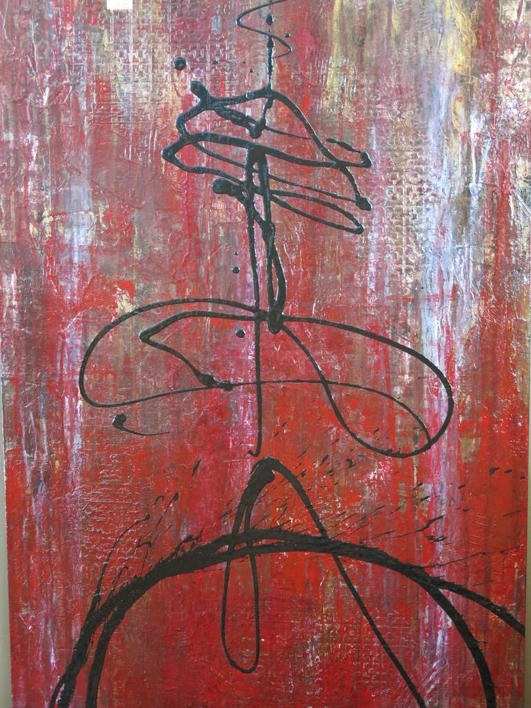 Original Modern Abstract Painting by Michele Villaume-Driscoll