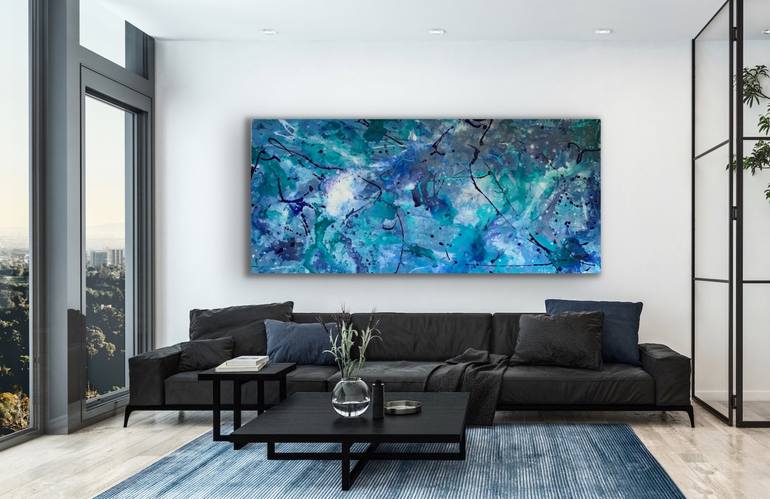 Original Modern Abstract Painting by Michele Villaume-Driscoll