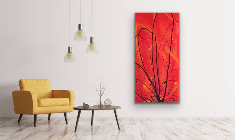 Original Abstract Painting by Michele Villaume-Driscoll