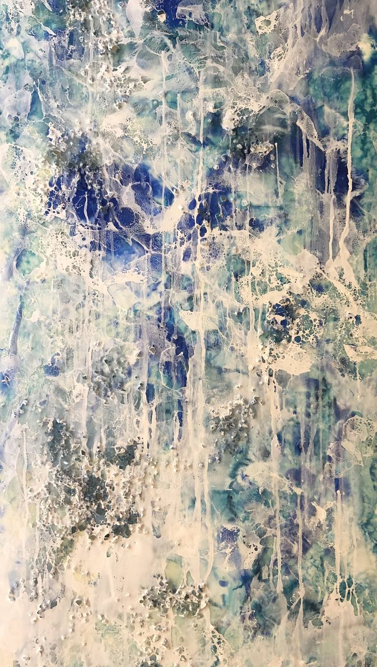 Original Abstract Painting by Michele Villaume-Driscoll