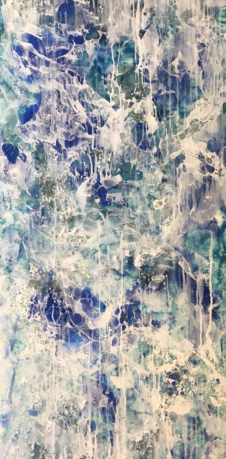 Original Modern Abstract Painting by Michele Villaume-Driscoll