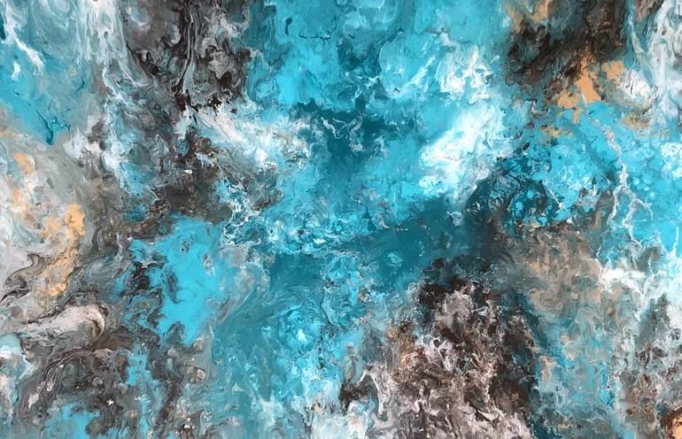 Original Modern Abstract Painting by Michele Villaume-Driscoll