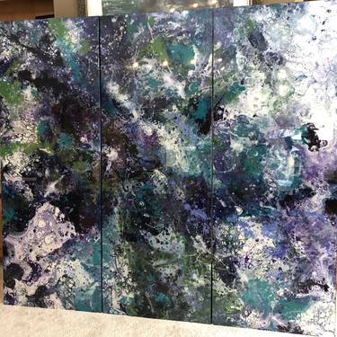 Original Modern Abstract Paintings by Michele Villaume-Driscoll