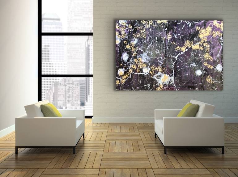 Original Modern Abstract Painting by Michele Villaume-Driscoll