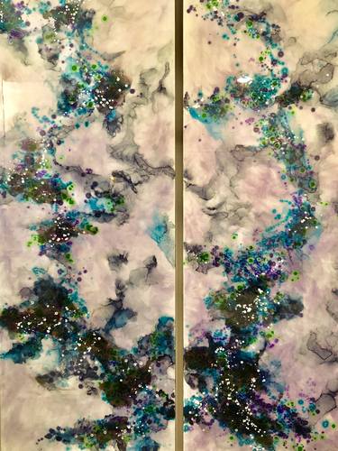 Original Abstract Paintings by Michele Villaume-Driscoll
