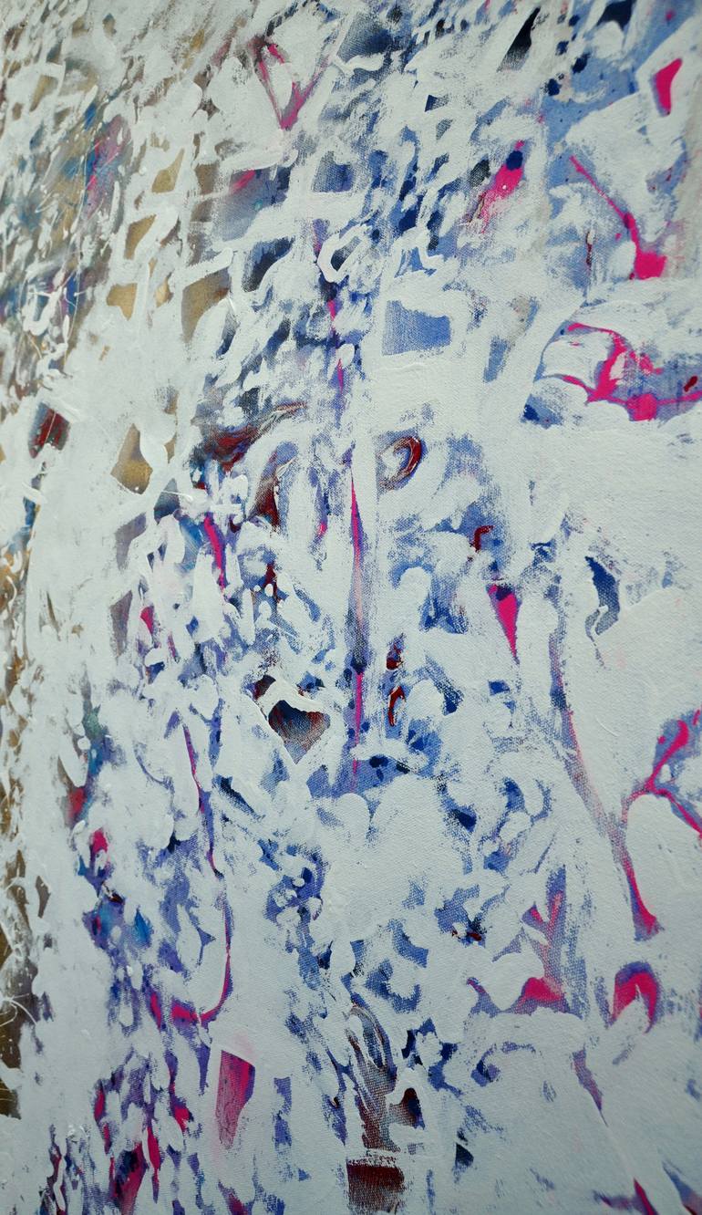 Original Abstract Music Painting by Kevan Seng