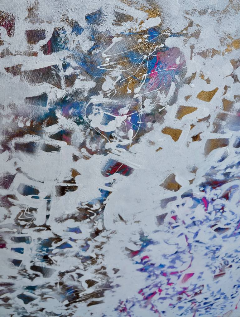 Original Abstract Music Painting by Kevan Seng